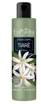 EUPHIDRA CREMA CORPO IDRATANTE TIARE' IN FLACONE CON ETICHETTA - Farmastop