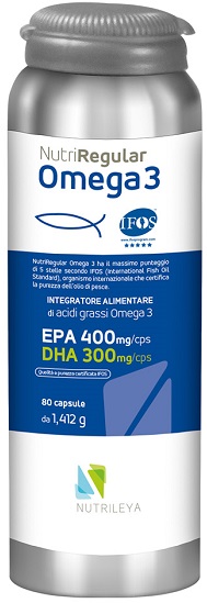 NUTRIREGULAR OMEGA 3 80 CAPSULE - Farmastop