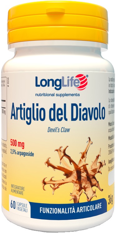 LONGLIFE ARTIGLIO DEL DIAVOLO 2% 60 CAPSULE - Farmastop