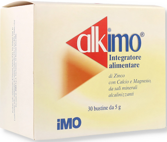 ALKIMO INTEGRATORE ZINCO CALCIO/MAGNESIO 30 BUSTINE - Farmastop