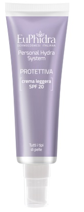 EUPHIDRA PERSONAL HYDRA SYSTEM PROTETTIVA CREMA LEGGERA SPF 20 50 ML - Farmastop