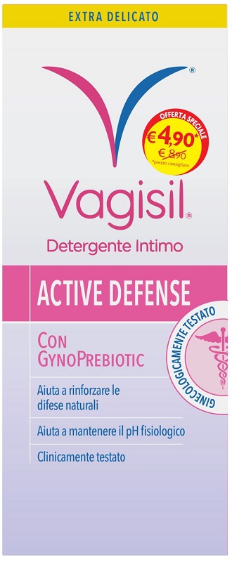 VAGISIL DETERGENTE GYNOPREBIOTIC 250 ML OFFERTA SPECIALE - Farmastop