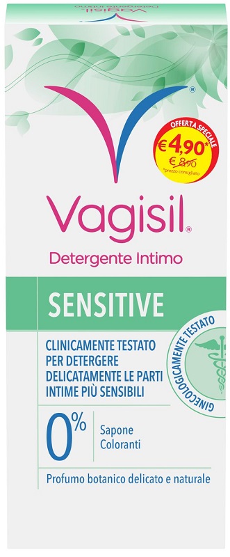 VAGISIL DETERGENTE SENSITIVE 250 ML - Farmastop