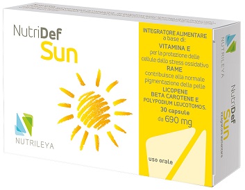 NUTRIDEF SUN 30 CAPSULE - Farmastop