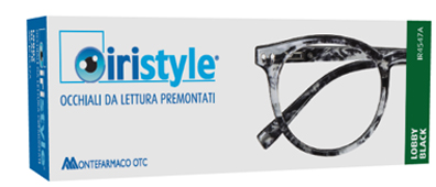 OCCHIALE DA LETTURA PREMONTATO IRISTYLE LOBBY BLACK +3,00 1 PAIO - Farmastop