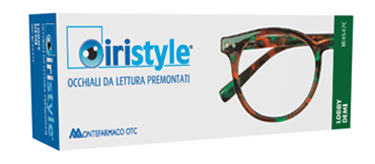 OCCHIALE DA LETTURA PREMONTATO IRISTYLE LOBBY DEMI +3,00 1 PAIO - Farmastop