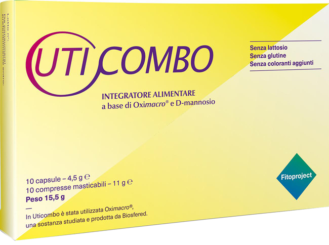 UTICOMBO 10 CAPSULE + 10 COMPRESSE MASTICABILI - Farmastop