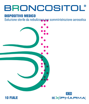 BRONCOSITOL SOLUZIONE STERILE DA NEBULIZZARE PER SOMMINISTRAZIONE AEROSOLICA 10 FIALE 3 ML - Farmastop