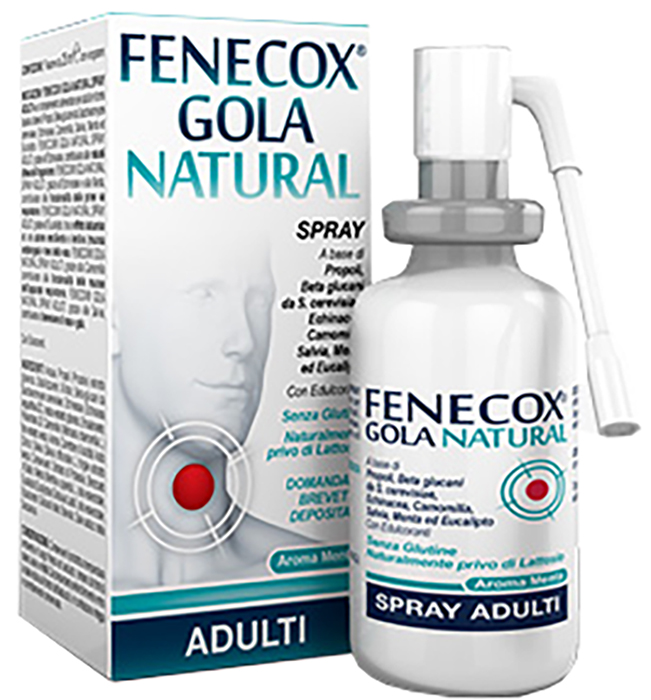 FENECOX GOLA NATURAL SPRAY ADULTI 25 ML - Farmastop
