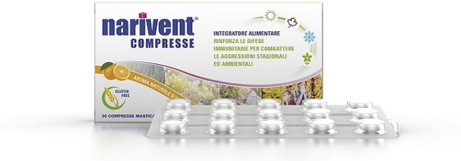 NARIVENT 30 COMPRESSE - Farmastop