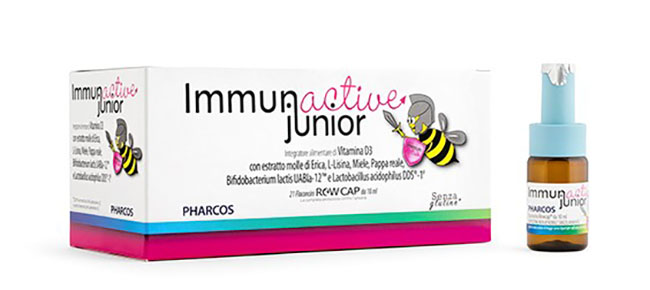 IMMUNACTIVE JUNIOR PHARCOS 21 FIALE 10 ML - Farmastop
