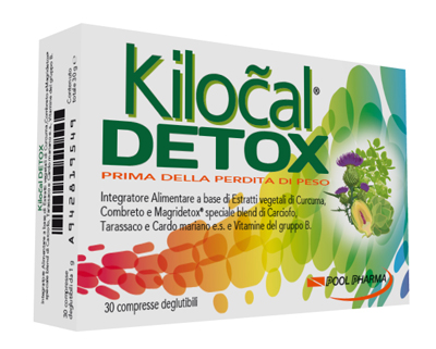 KILOCAL DETOX 30 COMPRESSE - Farmastop
