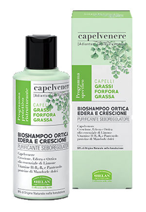 CAPELVENERE BIOSHAMPOO ORTICA EDERA E CRESCIONE 200 ML - Farmastop