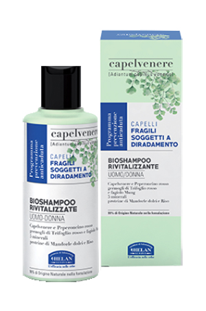 CAPELVENERE BIOSHAMPOO RIVITALIZZANTE 200 ML - Farmastop
