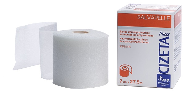 CIZETA PRESS SALVAPELLE SCHIUMA DI POLIURETANO SPESSORE 0,8MM M 27,5X7 CM - Farmastop