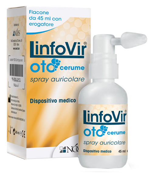 LINFOVIR OTO CERUME SPRAY AURICOLARE 45 ML - Farmastop