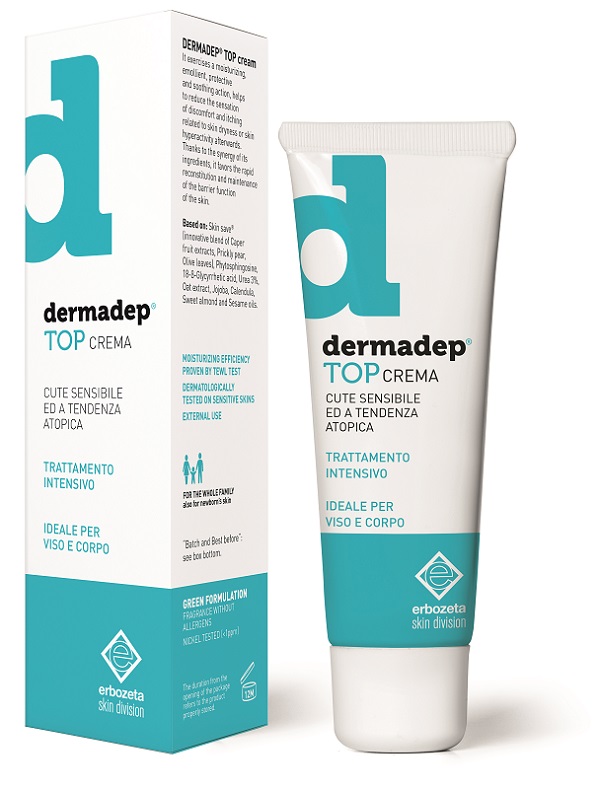 DERMADEP TOP CREMA CUTE SENSIBILE E A TENDENZA ATOPICA TRATTAMENTO INTENSIVO 50 ML - Farmastop