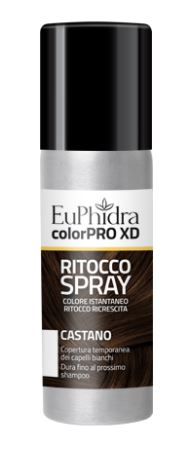 EUPHIDRA COLORPRO XD TINTURA RITOCCO SPRAY CAPELLI CASTANO 75 ML - Farmastop