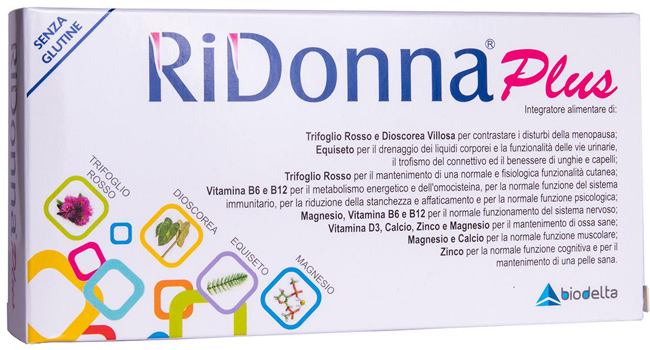 RIDONNA PLUS 30 COMPRESSE - Farmastop