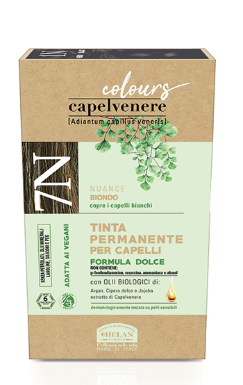 CAPELVENERE COLOURS TINTA CAPELLI 7N BIONDO - Farmastop