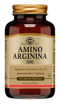 AMINO ARGININA 500 50 CAPSULE VEGETALI - Farmastop