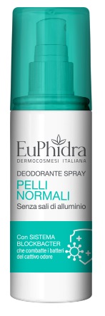 EUPHIDRA DEO SPRAY PELLI NORMALI  100 ML - Farmastop