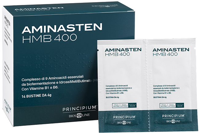 PRINCIPIUM AMINASTEN HMB400 14 BUSTINE 6 G - Farmastop