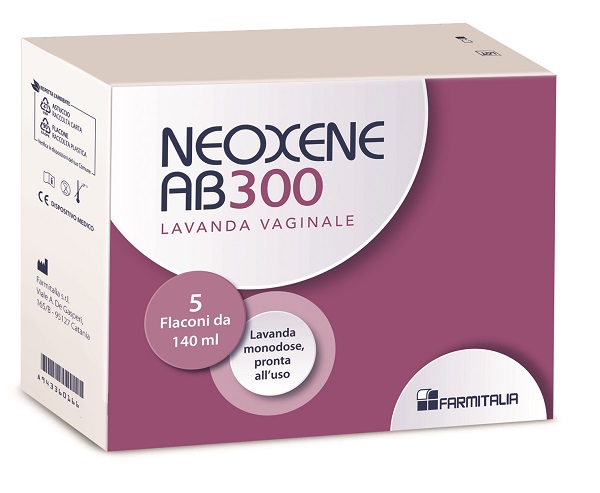 NEOXENE AB 300 LAVANDA VAGINALE 5 FLACONI DA 140 ML - Farmastop