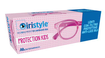 OCCHIALE DA LETTURA PREMONTATO IRISTYLE PROTECTION KIDS FUXIA - Farmastop