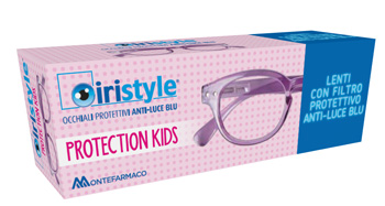 OCCHIALE DA LETTURA PREMONTATO IRISTYLE PROTECTION KIDS PURPLE - Farmastop