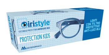 OCCHIALE DA LETTURA PREMONTATO IRISTYLE PROTECTION KIDS BLUE - Farmastop