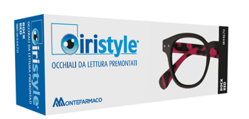 OCCHIALE DA LETTURA PREMONTATO IRISTYLE ROCK RED +2,5 - Farmastop