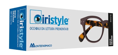 OCCHIALE DA LETTURA PREMONTATO IRISTYLE ROCK ORANGE +3 - Farmastop