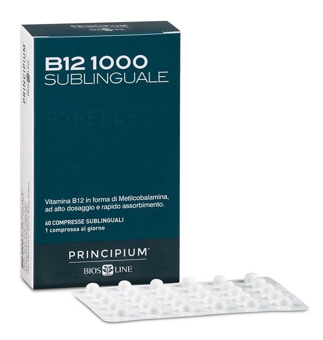 PRINCIPIUM B12 1000 60 COMPRESSE SUBLINGUALI - Farmastop