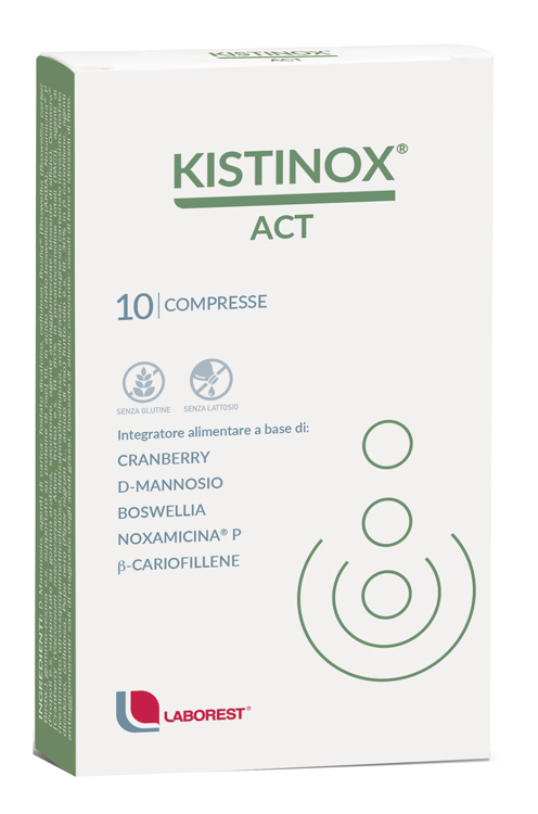 KISTINOX ACT 10 COMPRESSE - Farmastop