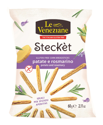 LE VENEZIANE STECKET PATATE ROSMARINO 60 G - Farmastop