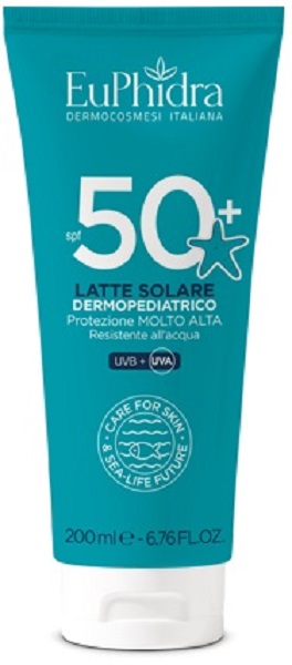 EUPHIDRA KALEIDO UV SYSTEM LATTE DERMOPEDIATRICO 50+ 200 ML - Farmastop
