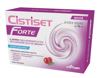 CISTISET FORTE 8 STICK DA 10 ML - Farmastop