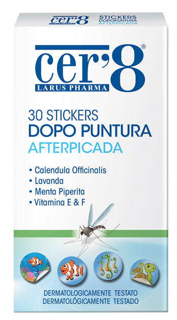 CER'8 STICKERS DOPO PUNTURA 30 PEZZI - Farmastop