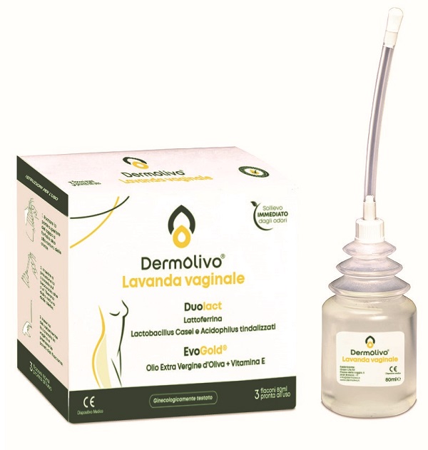 DERMOLIVO LAVANDA VAGINALE 3 FIALE DA 80 ML - Farmastop
