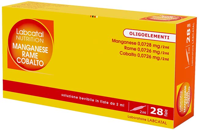 LABCATAL NUTRITION MANGANESE RAME E COBALTO 28 FIALE - Farmastop