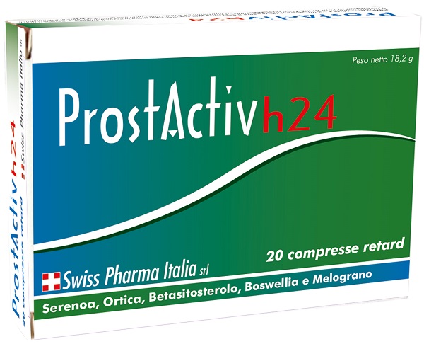 PROSTACTIV H24 20 COMPRESSE RETARD - Farmastop
