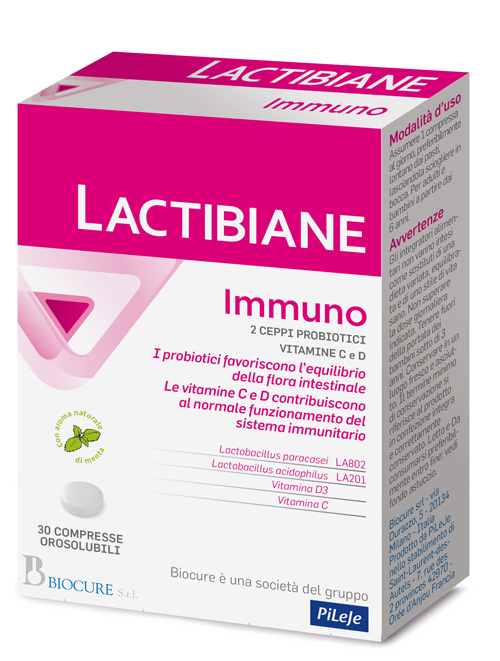LACTIBIANE IMMUNO 30 COMPRESSE - Farmastop
