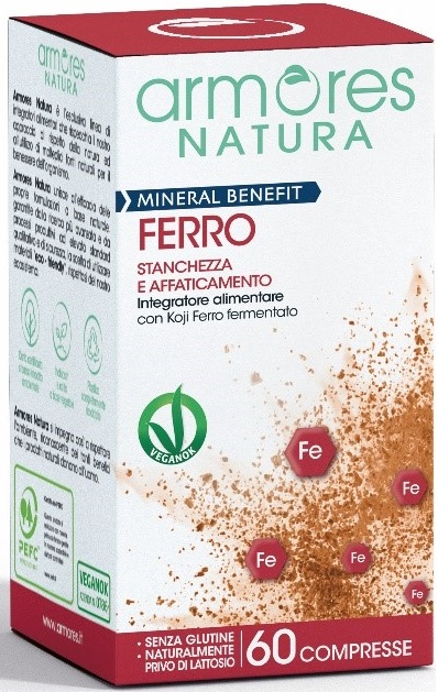 ARMORES MINERAL BENEFIT FERRO 60 COMPRESSE - Farmastop