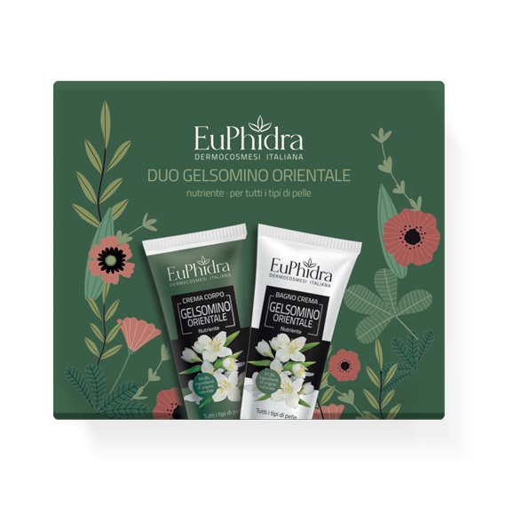 EUPHIDRA DUO GELSOMINO ORIENTALE 1 CREMA CORPO GELSOMINO + 1 CREMA GELSOMINO - Farmastop