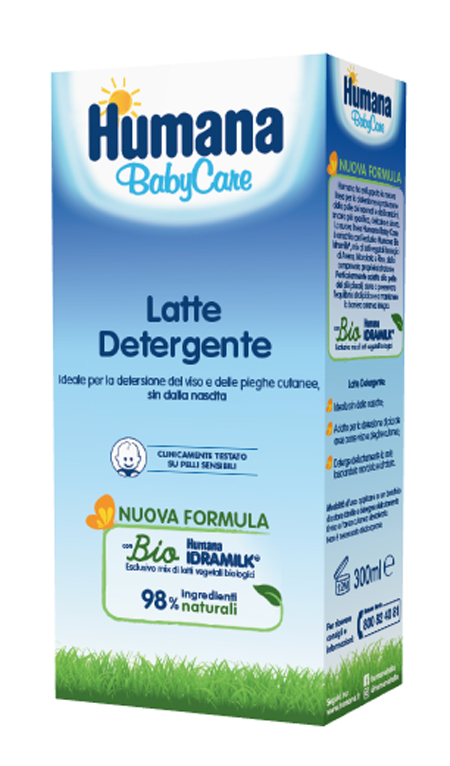 HUMANA BABY CARE LATTE DETERGENTE 300 ML - Farmastop