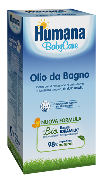 HUMANA BABY CARE OLIO DA BAGNO 200 ML - Farmastop