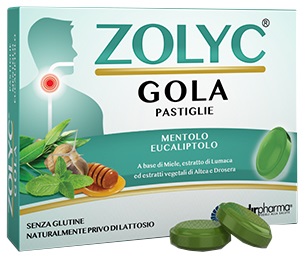 ZOLYC GOLA MENTOLO/EUCALIPTO 36 PASTIGLIE - Farmastop