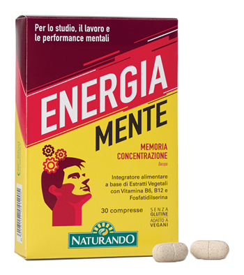 ENERGIA MENTE 30 COMPRESSE - Farmastop