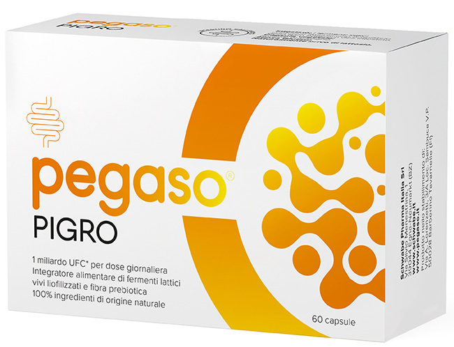 PEGASO PIGRO 60 CAPSULE DA 135 MG SENZA GLUTINE NATURALMENTE PRIVO DI LATTOSIO - Farmastop
